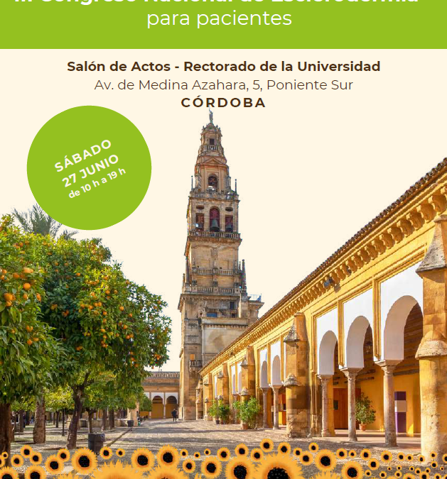 III Congreso Nacional de Esclerodermia para pacientes, 27 de junio